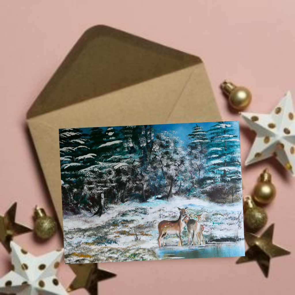Christmas card writing service